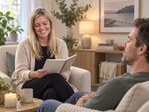 Boka mindfulnessmeditation med friskvårdsbidrag, lägg till 15 minuters meditation till ditt samtal, eller prova vagusnervsstimulering. Nytt hos mig i Täby